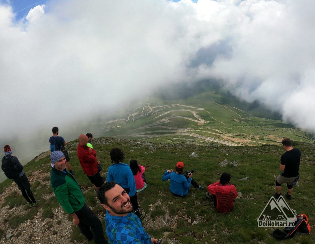 Vedere de pe Păpușa Vedere de pe vârful Păpușa