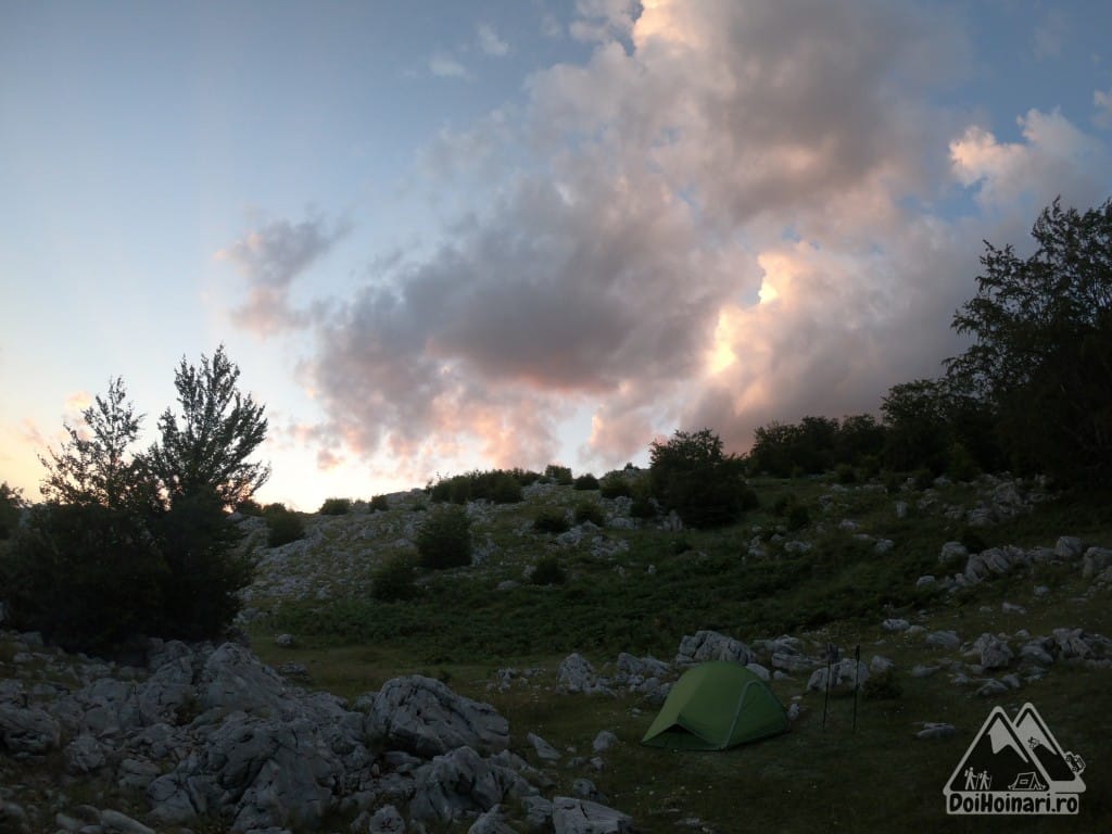 Apus în munții Mehedinți