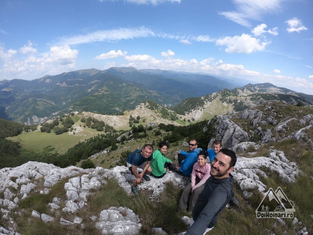 Pe vârful Pietrele Albe