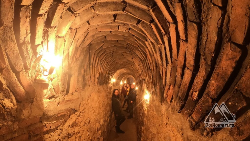 Fântâna Secretă - tunelul de acces