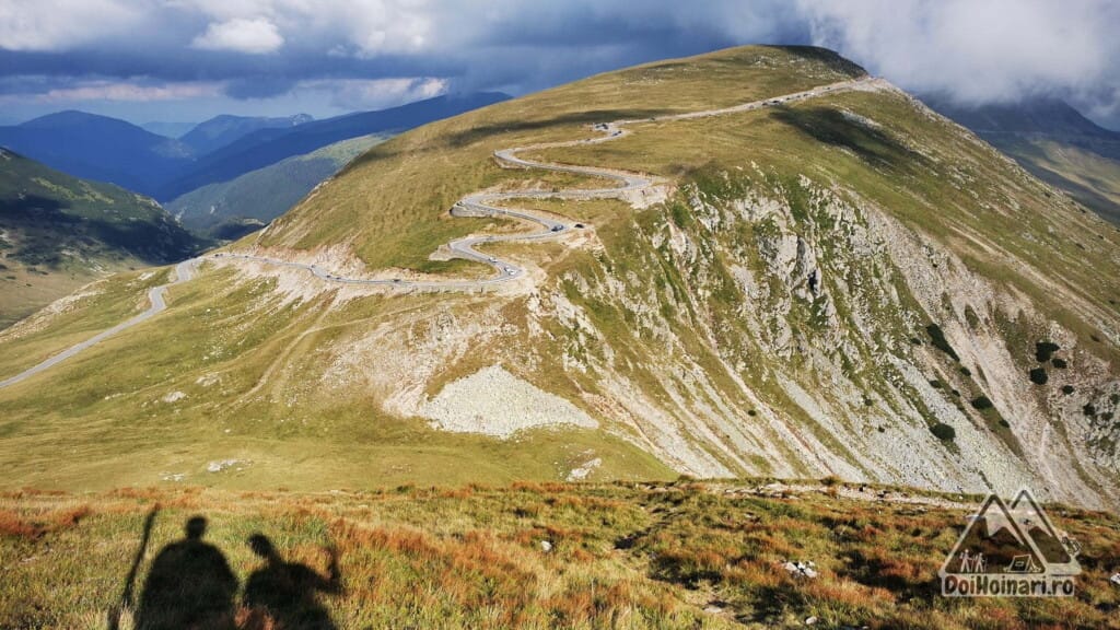 Urcarea spre pasul Urdele, de pe traseul spre Mohoru
