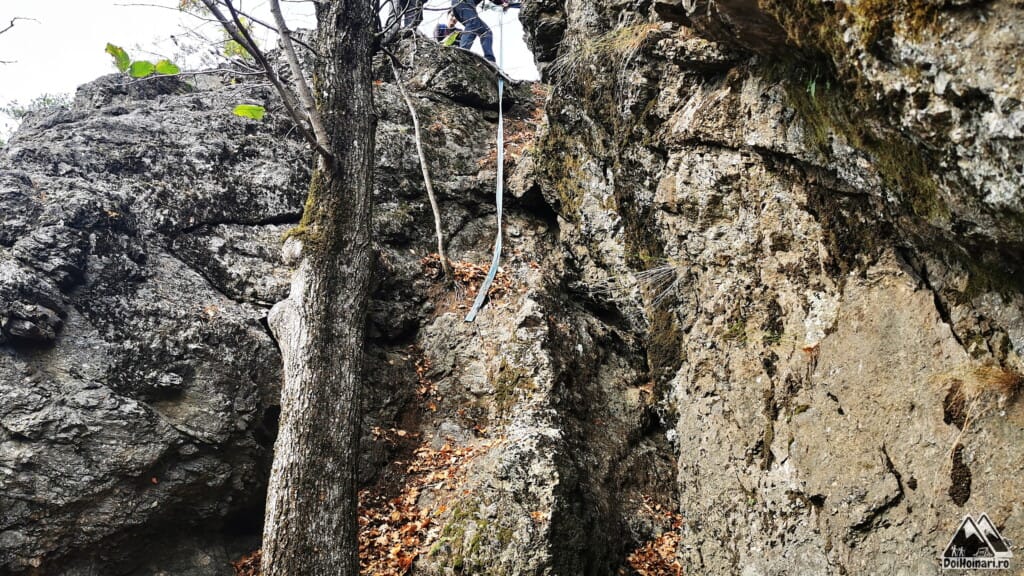 Coborârea pe șufă