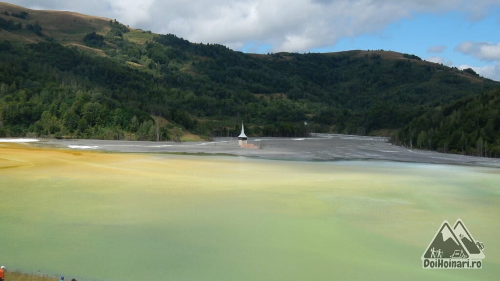 Geamană - Halda de steril de la mina Roșia Poieni