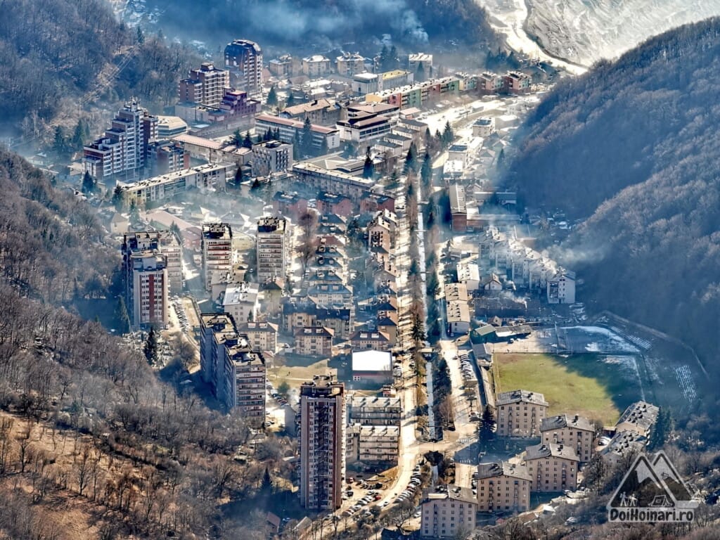 Majdanpek văzut de pe vf. Starica