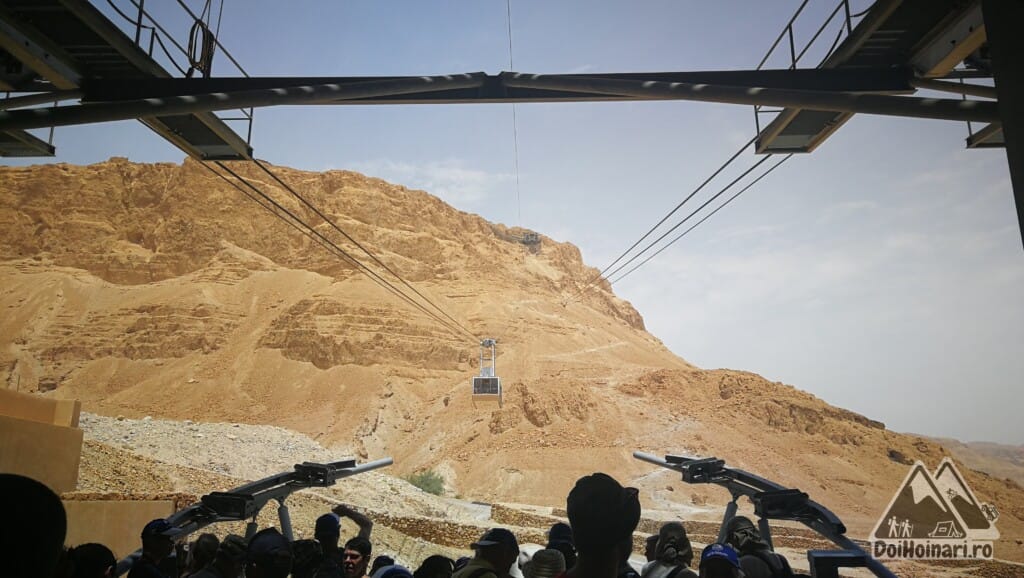Telecabina spre Masada