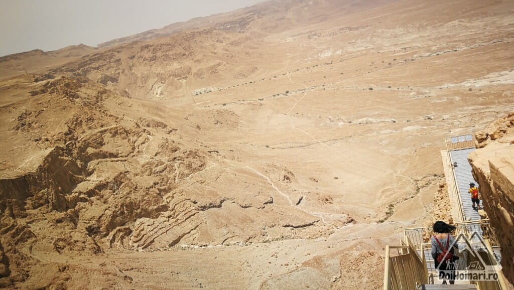 Vedere dispre Palatul nordic, Masada