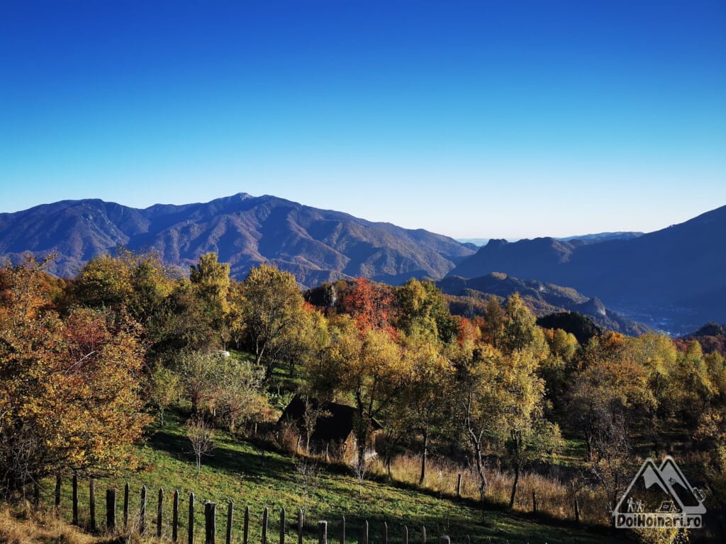 Vedere spre Cozia, din Poiana Suliței